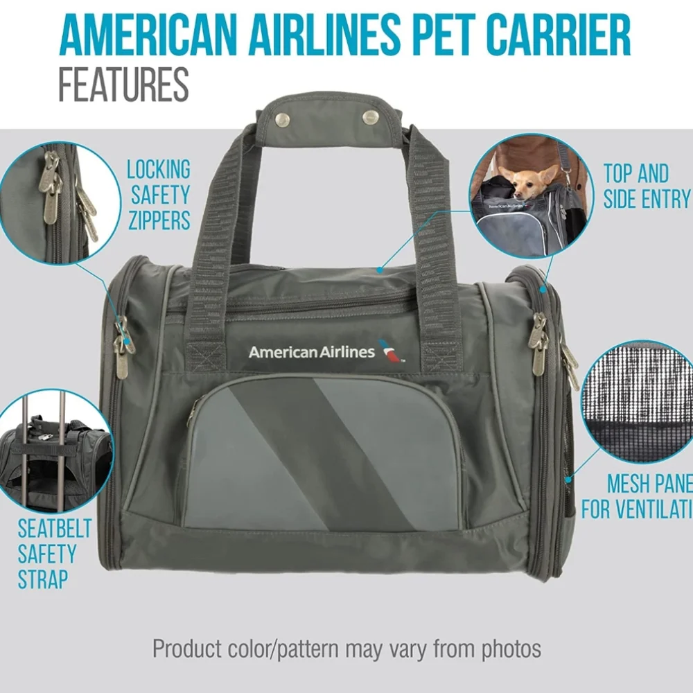Pet Carrier Airline Approved, Medium, Charcoal